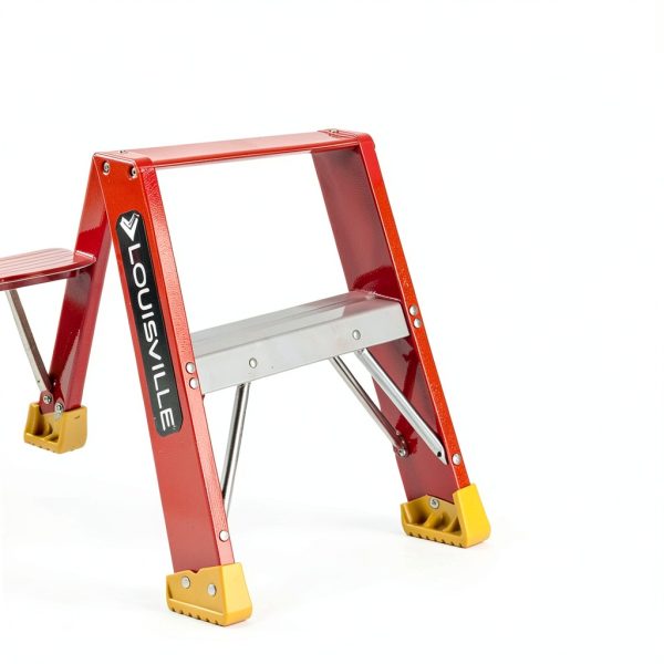 Fiberglass Stepladder Louisville Ladder Heavy Duty 300lb-2