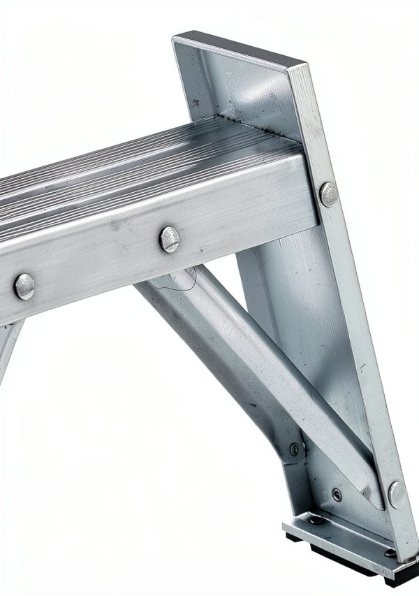 Louisville Ladder 2 Step Industrial Aluminum Ladder-9