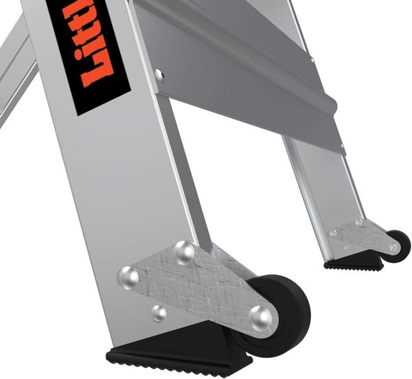 Little Giant Step Ladders Aluminum Lightweight with Wheels-15