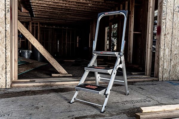 Little Giant Step Ladders Aluminum Lightweight with Wheels-22
