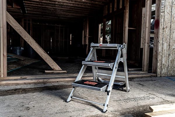 Little Giant Step Ladders Aluminum Lightweight with Wheels-20