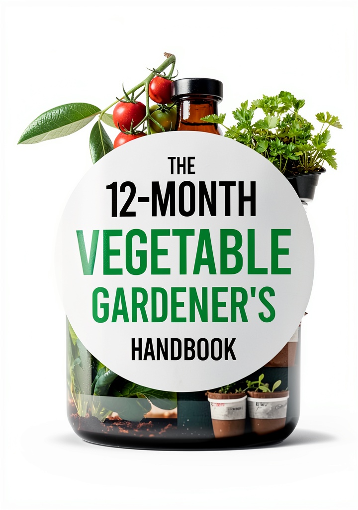 'Urban garden with various vegetables and herbs'