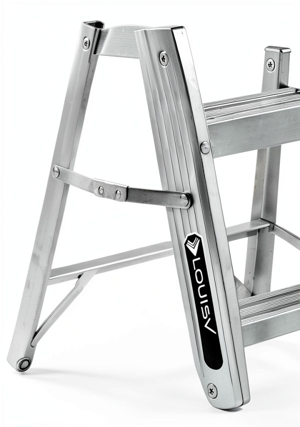 Louisville Ladder 2 Step Industrial Aluminum Ladder-8