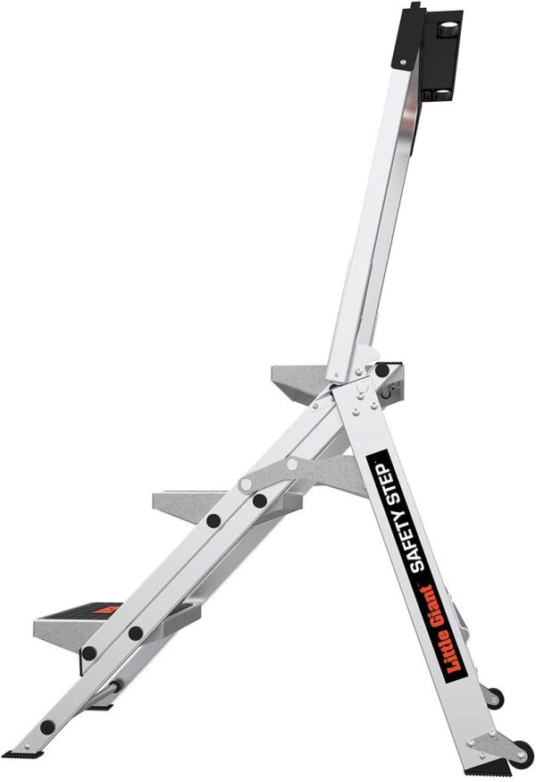 Little Giant Step Ladders Aluminum Lightweight with Wheels-1
