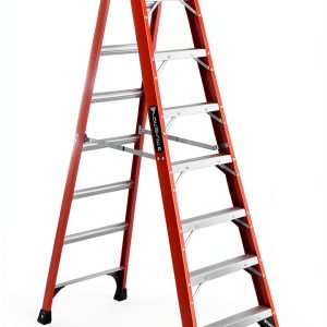 Fiberglass Step Ladder Louisville Ladder Heavy Duty 375lb-0