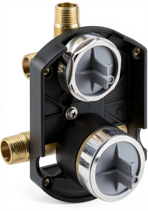 Delta Monitor Diverter Valve Brass Wall Mount-0