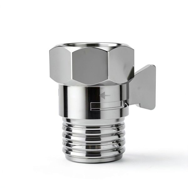 Hibbent 2 Pack Chrome Shower Flow Control Valve-1
