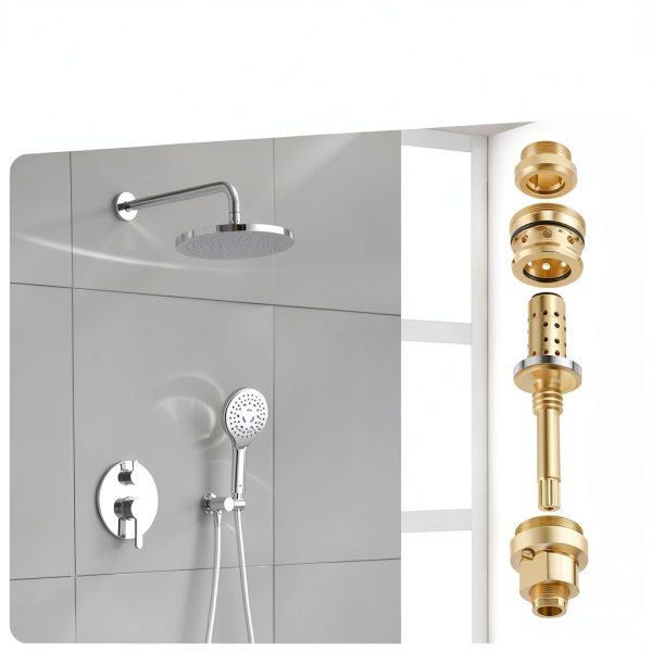 Shower Valve Rebuild Kit Vayolli Brass Kit-5