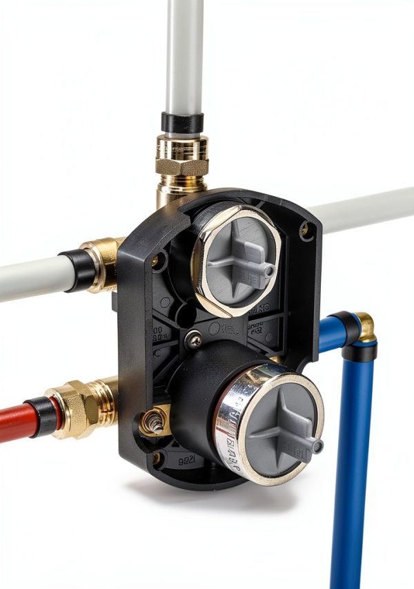 Delta Monitor Diverter Valve Brass Wall Mount-1