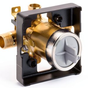 Delta Brass Shower Diverter Valve R10000-UNWS 4‑Port Universal-0