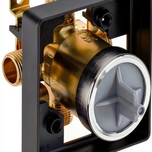 Delta Universal Shower Valve Brass Finish Four Port Standard Size-0