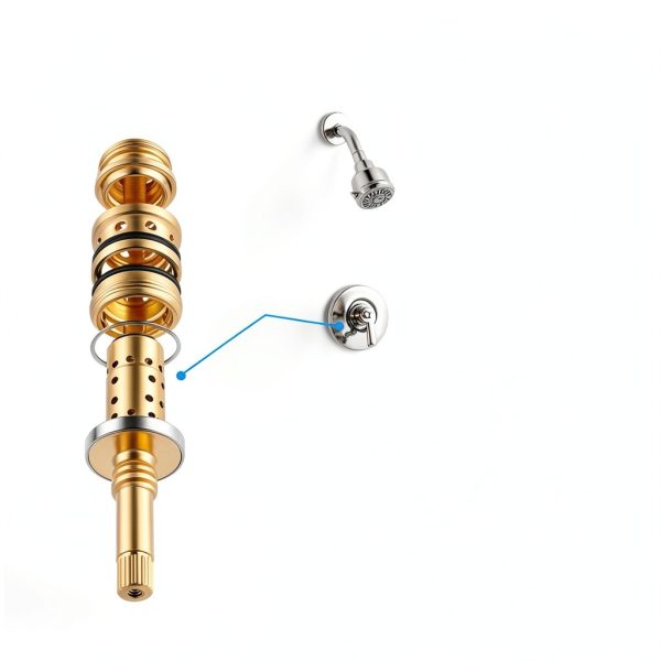 Enhon Brass Shower Valve Rebuild Kit Model SO-Enhon-1403 with Spindle-1