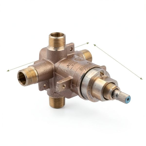 Bathtub Diverter Valve Symmons 262BODY Heavy Duty Brass-1
