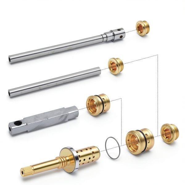 Enhon Brass Shower Valve Rebuild Kit Model SO-Enhon-1403 with Spindle-3
