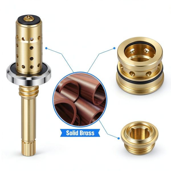 Enhon Brass Shower Valve Rebuild Kit Model SO-Enhon-1403 with Spindle-5