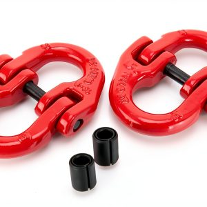 Hammerlock Safety Chain Connector 9TH SHOP 1/2" Grade 80 Red Link-0
